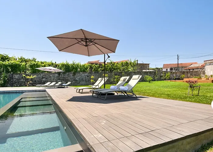 Casas D'alem Refuge With Pool & Nature By Se 度假居 Calvos (Vieira do Minho)